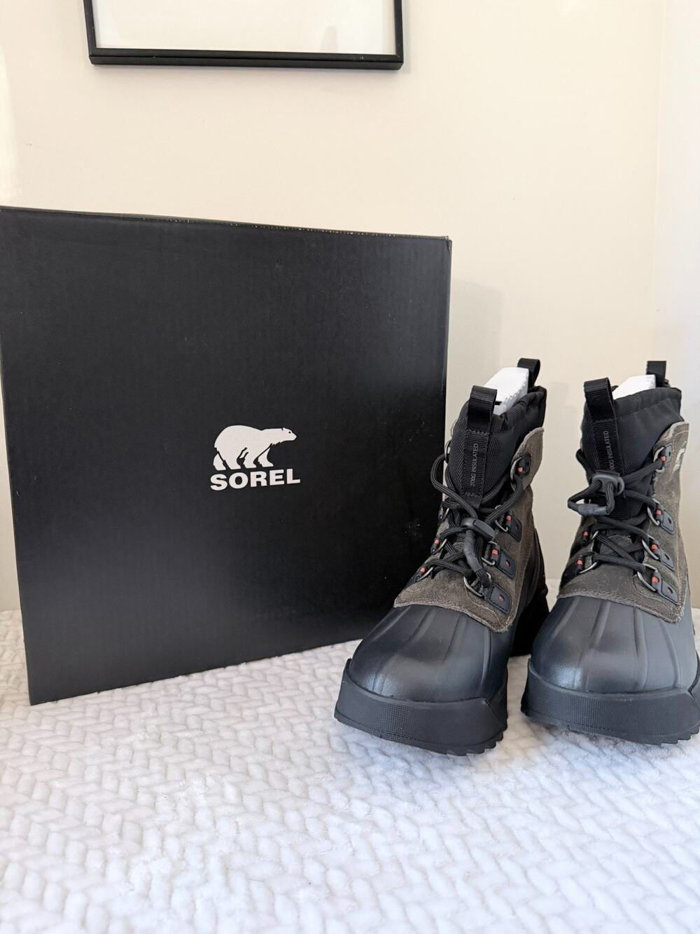 Sorel Scout 87 XT Waterproof Men's Black Quarry Size 11 **NEW IN BOX